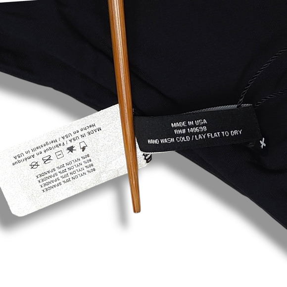 NWT Tavik Bebe Mini Bikini Swim Bottom Sz.  XS [0-2] Black - Picture 3 of 6